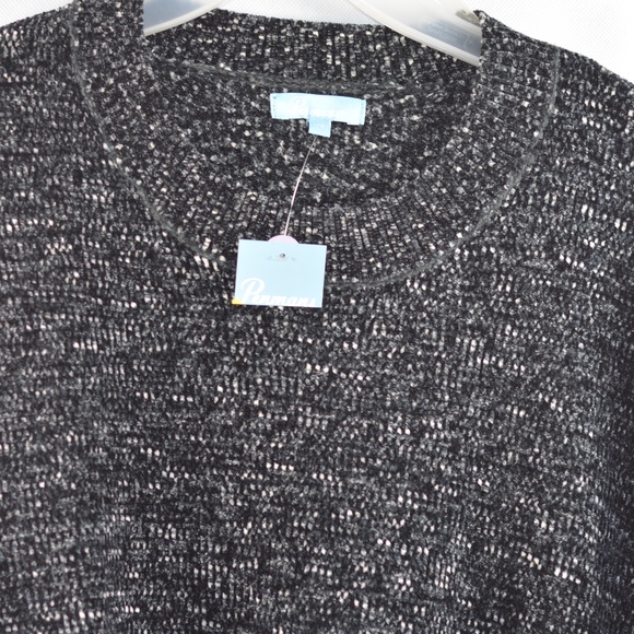 Black/Gray Penmans Soft Sweater SZ L NWT - Picture 4 of 5